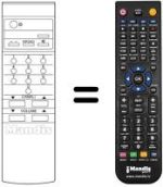 Télécommande équivalente RC 56