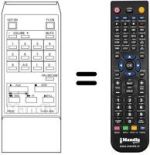 Télécommande équivalente RC-89
