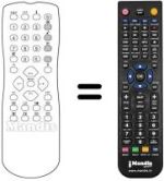 Télécommande équivalente RC 1123702