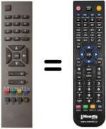 Replacement remote control RC 1241