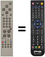 Télécommande équivalente Vestel 17MB01 TFT
