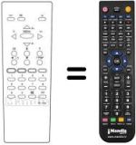 Télécommande équivalente Goldstar CB 14T1 X