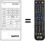 Télécommande équivalente RC 317