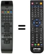 Télécommande équivalente RC 3902