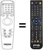 Replacement remote control RC 4209 X