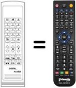 Télécommande équivalente RC 5420