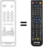 Télécommande équivalente UFD 40