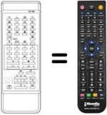 Télécommande équivalente RC 659