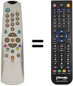 Télécommande équivalente Inno Hit IH 905 T