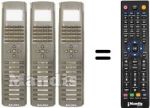 Replacement remote control RC 800