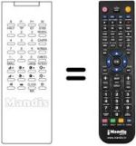 Replacement remote control UNIVERSUM 9585944