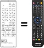 Télécommande équivalente RC 97