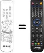 Télécommande équivalente RCH 701