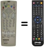 Télécommande équivalente RCT 110 DA1