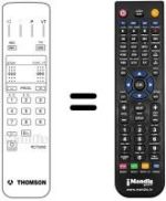 Télécommande équivalente Hifivox 28 DT 65 JD