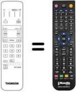 Replacement remote control Arc En Ciel 25 DG 15 CL