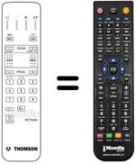 Replacement remote control Teleavia 29 DP 92 J