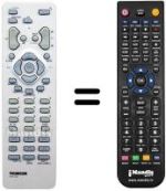 Télécommande équivalente RCT 311 AB 1