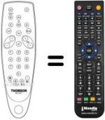 Télécommande équivalente Hifivox 10 SINUX