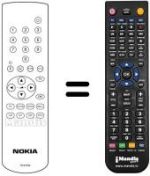 Replacement remote control RCX 800
