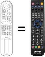 Gleichwertige Fernbedienung REMOTE CONTROLLER