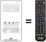 Télécommande équivalente RM-609