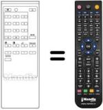 Télécommande équivalente RM-614