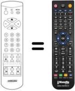 Gleichwertige Fernbedienung Samsung CF 3340 Z