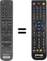 Télécommande équivalente RMT-D115 P