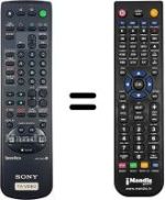 Télécommande équivalente Sony KV-21 V6D