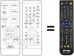Télécommande équivalente RRMCG 0183 AJSA