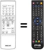 Télécommande équivalente Inno Hit SV 850