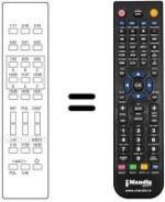 Replacement remote control OSE 583