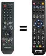 Gleichwertige Fernbedienung Samsung CW 29Z404
