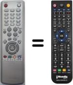 Télécommande équivalente Samsung LE 46M5