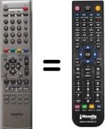 Télécommande équivalente Sanyo CE 27LC4 C