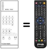 Télécommande équivalente T-535 A