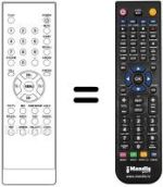 Replacement remote control Hyundai HLX 1959