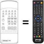 Télécommande équivalente TC 3