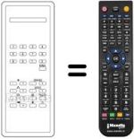 Télécommande équivalente TC 30 C