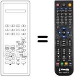 Télécommande équivalente TC 30 E