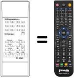 Télécommande équivalente TC 339 C