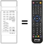 Télécommande équivalente TC 52 C