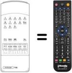 Télécommande équivalente TCE