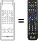 Gleichwertige Fernbedienung TELECOMPUTER