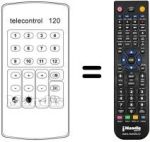 Replacement remote control 583.354