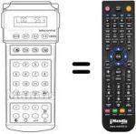 Télécommande équivalente 583.275