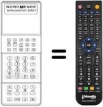 Télécommande équivalente TELECONTROL 2401