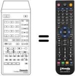 Télécommande équivalente TNQ 8E 0403