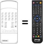 Télécommande équivalente TT 10-32